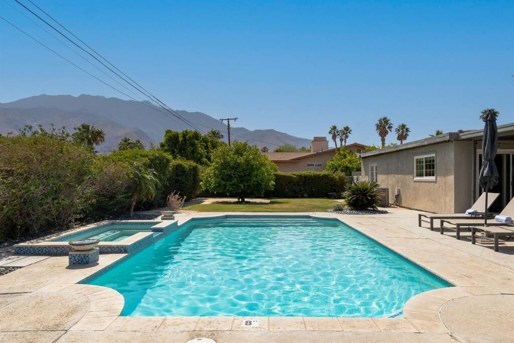 Relax At The 3Br Tranquil Oasis In Palm Springs Villa Exterior foto